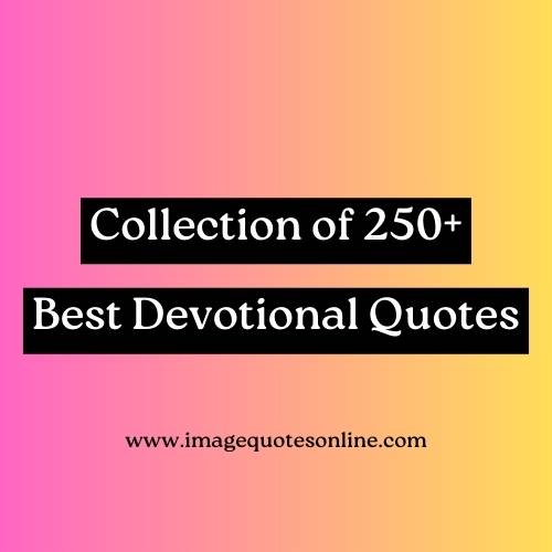 Devotional Quotes
